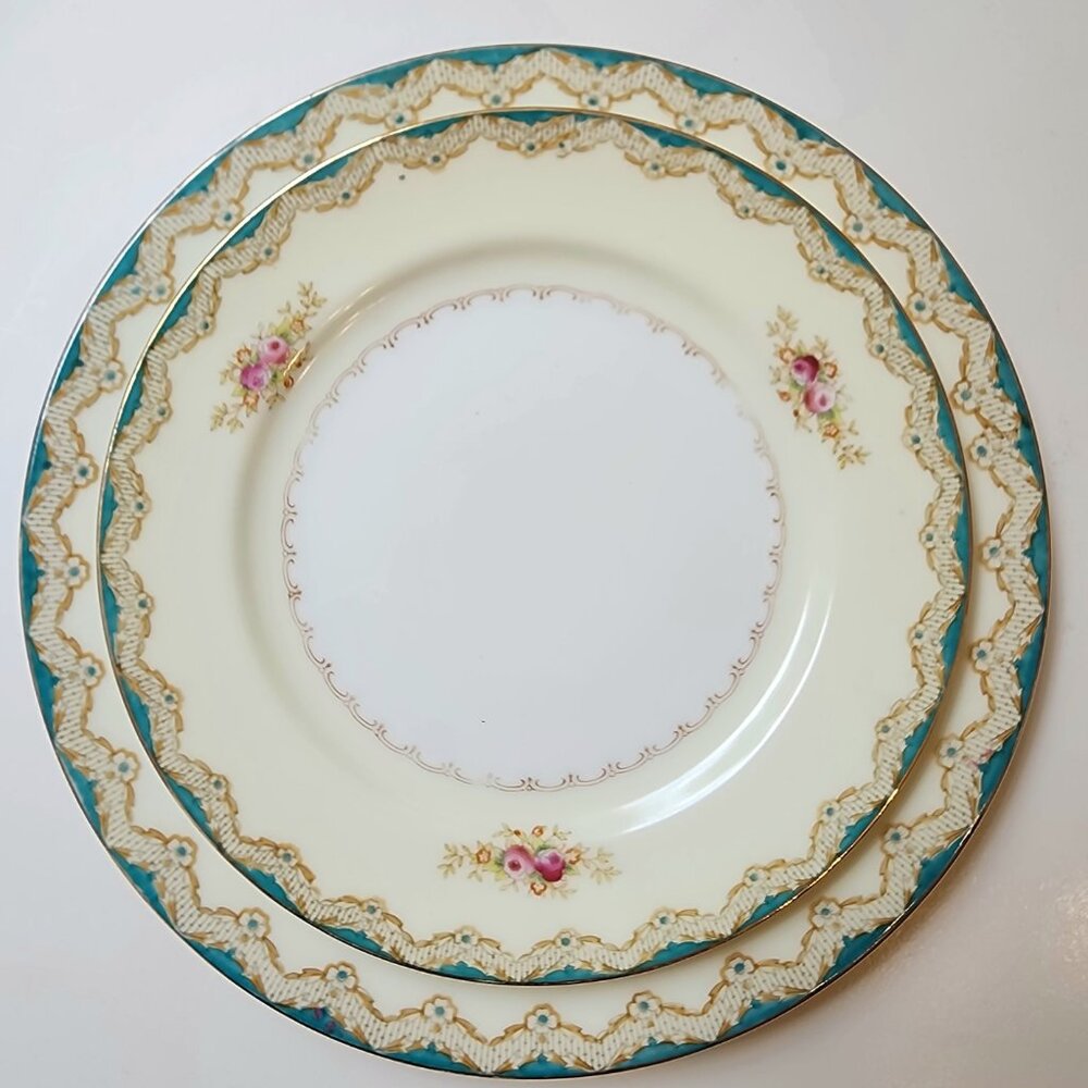 Vintage Meito China “Keepsake” Dinnerware Set – 1940s Japan – 12 Place Settings